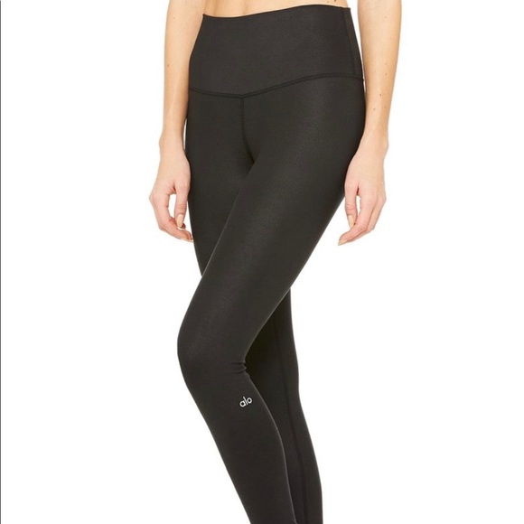 Alo Yoga Airbrush Leggings Black - Picture 4 of 5